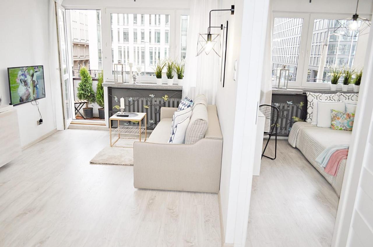 Apartamento Golden View Varsovia Exterior foto