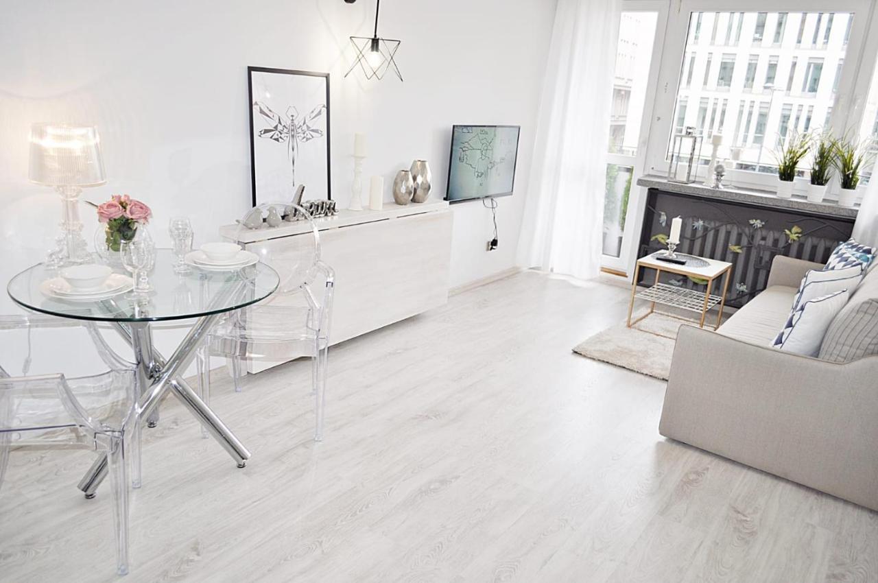 Apartamento Golden View Varsovia Exterior foto
